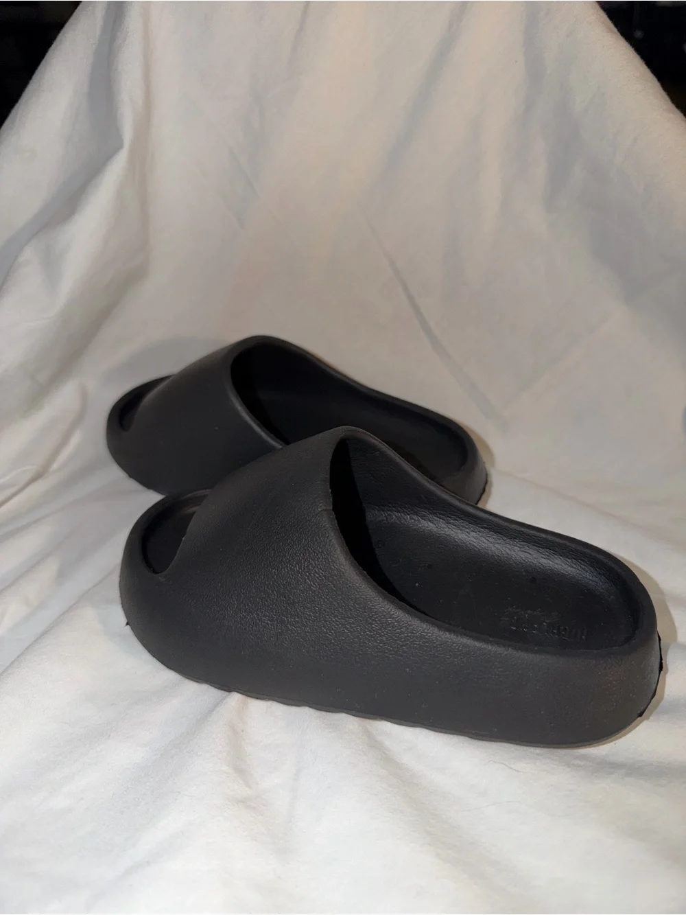 Men's Black Slip-On Comfort Slides